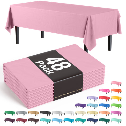 Pink Table Cover | Case of 48