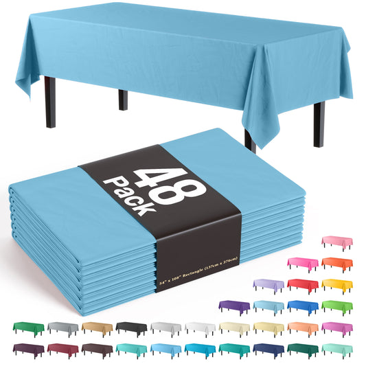 Sky Blue Table Cover | Case of 48