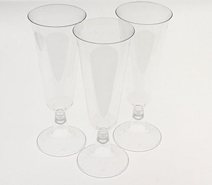 5 Oz. Plastic Champagne Flutes | 144 Qty