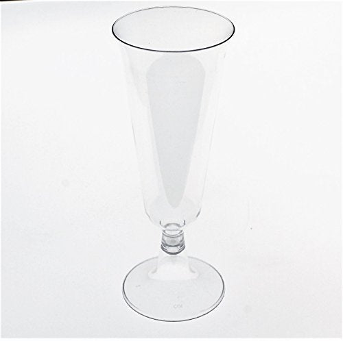 5 Oz. Plastic Champagne Flutes | 144 Qty