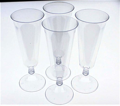 5 Oz. Plastic Champagne Flutes | 144 Qty