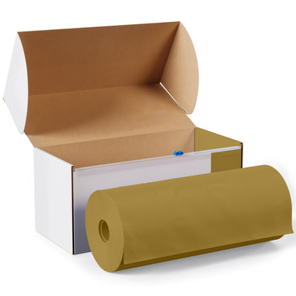 54 In. x 100 Ft. Cut To Size Table Roll  | Gold | Case of 6