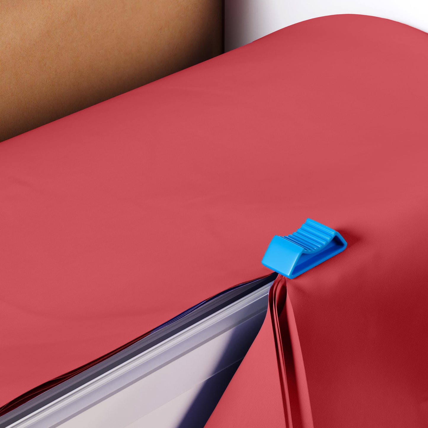 54" X 100' Select A Size Table Cover - Red