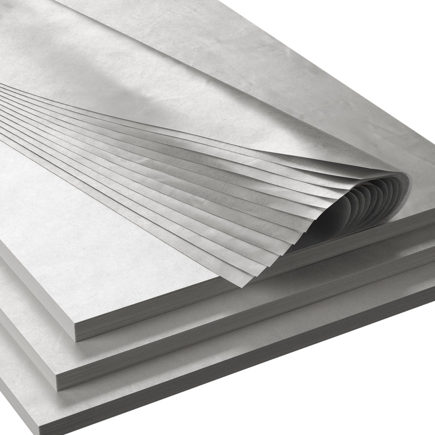 Silver Tissue Paper 15"" x 20"" | 120 Sheets