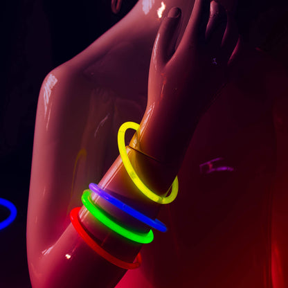 8 In. Assorted Glow Bracelets | Case of 3000