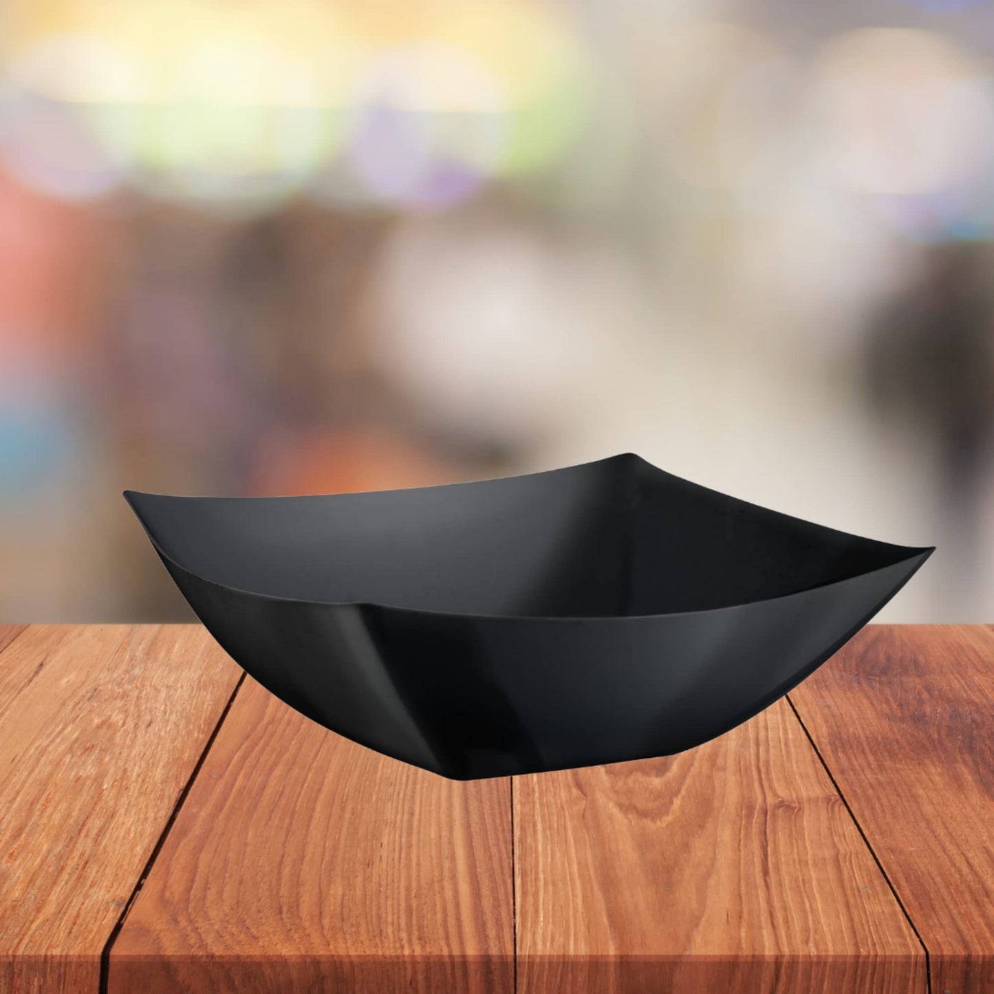 8oz Convex Bowl - Black