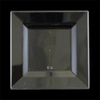 9.5 In. Clear Square Plates - 10 Ct.