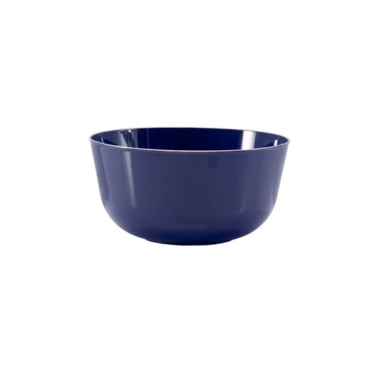 Classic Navy Design Plastic Bowls - 10 Ct.