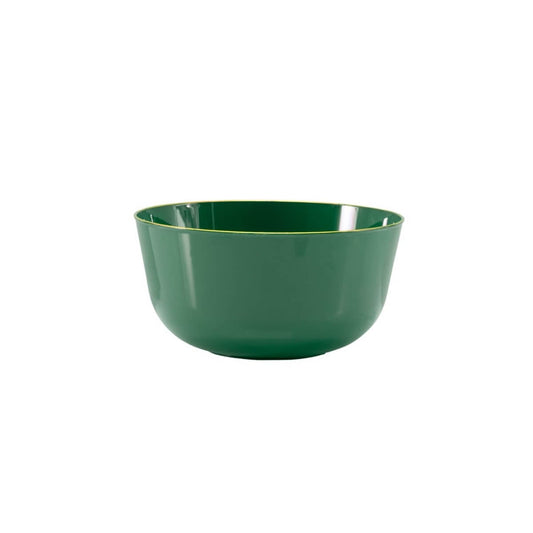 Classic Green Design Plastic Bowls | 120 Count