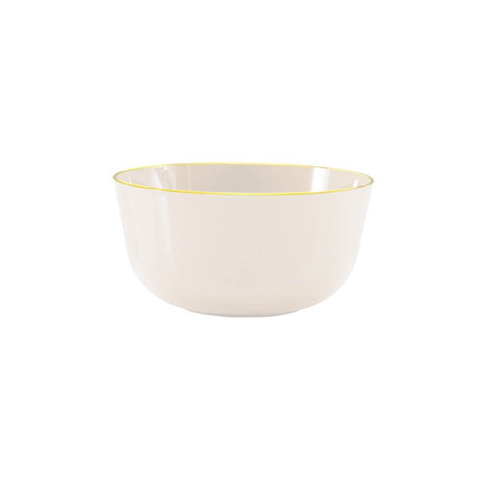 Classic Ivory Design Plastic Bowls | 120 Count