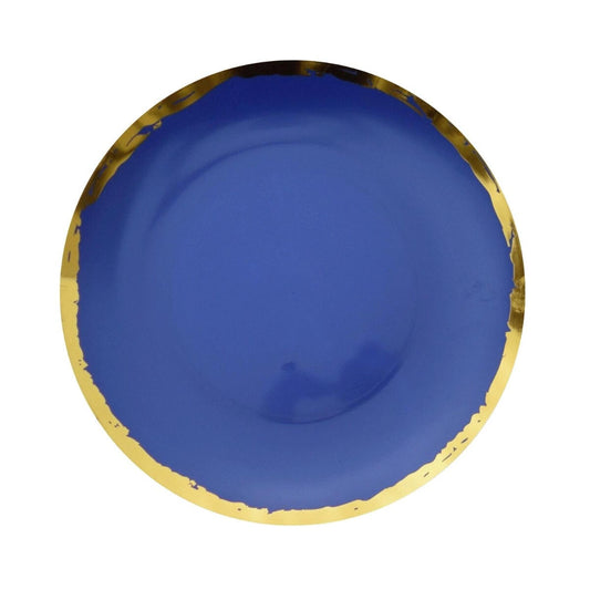 10 In. Glam Design Plastic Plates - 10 Ct.
