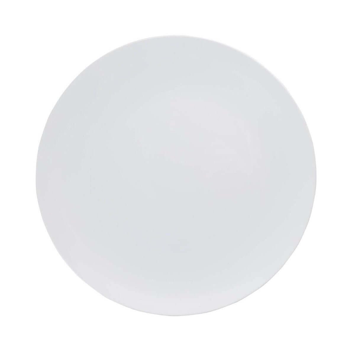 10 In. Trend White Plastic Plates | 120 Count