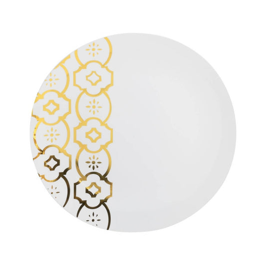 10" Moroccan Design Plastic Plates (10)