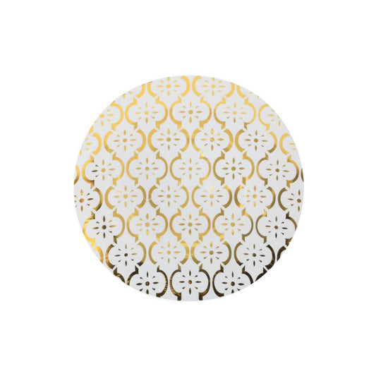 8" Moroccan Design Plastic Plates (10)