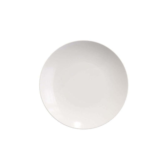 6" Trend White Plastic Plates - 10 Ct.