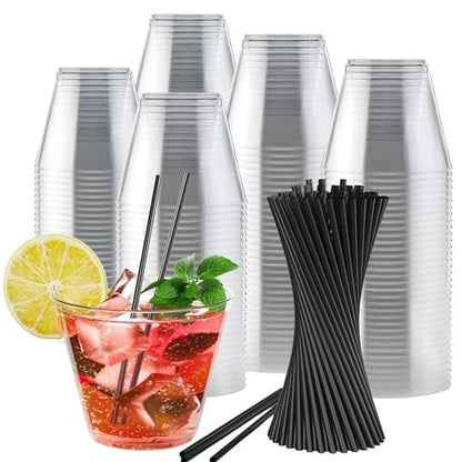 9 Oz. Old Fashioned Plastic Tumblers | 500 Count