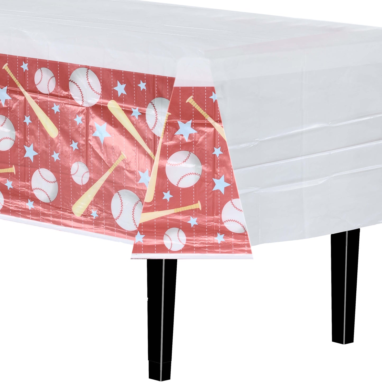 Baseball Print Table Cover | Case of 48