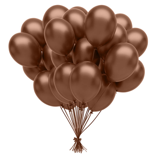 12 In. Brown Balloons | Case of 3600