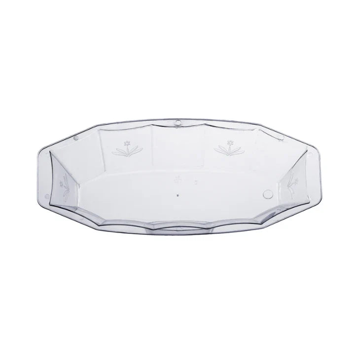 15 Oz. | Clear Plastic Serving Boat | 240 Pack