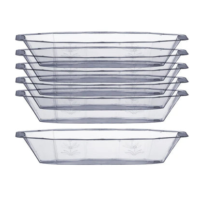 15 Oz. | Clear Plastic Serving Boat | 240 Pack