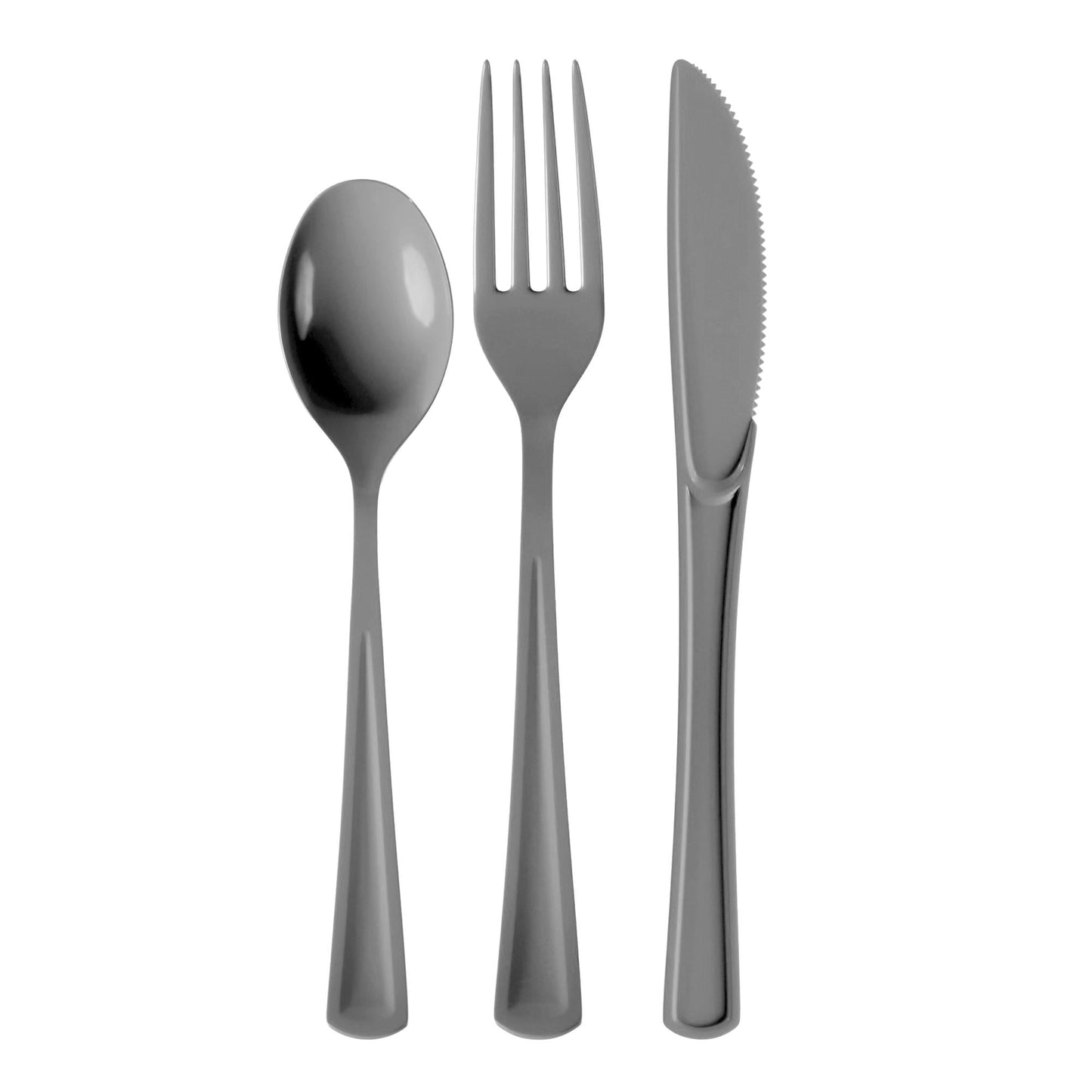 Silver Cutlery Combo Set | 600 Forks 600 Spoons And 600 Knives