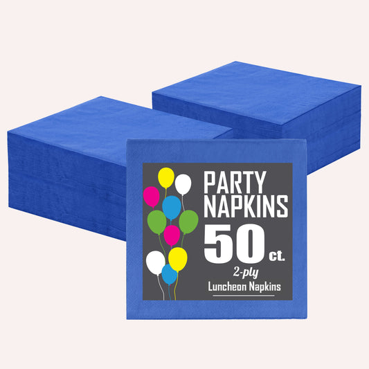 Dark Blue Luncheon Napkins | Case of 3600