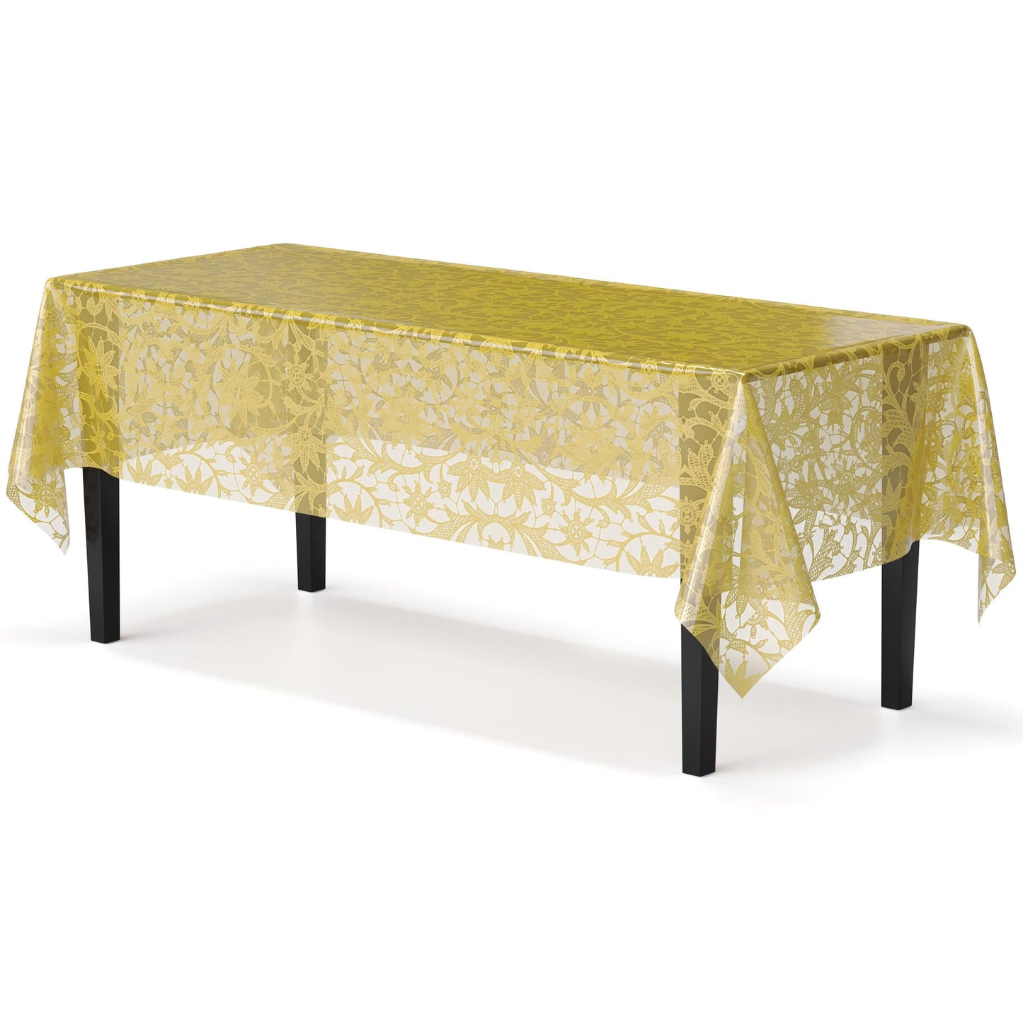 Gold Lace Table Cover | Case of 48