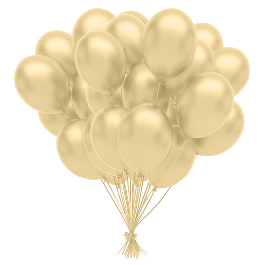 12 In. Ivory Balloons | Case of 3600