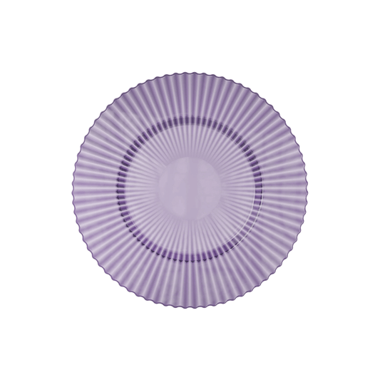 Gemstone Collection Amethyst 9 Inch Plates - 10 Ct.