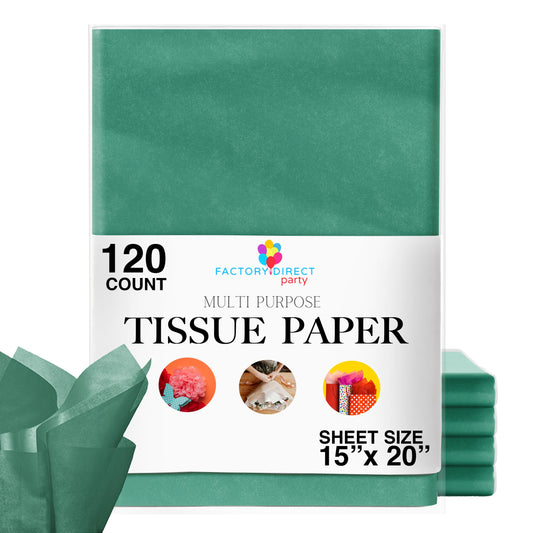 Green Tissue Paper 15"" x 20"" | 120 Sheets