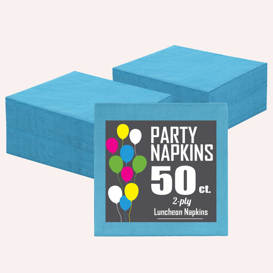 Turquoise Luncheon Napkins | Case of 3600