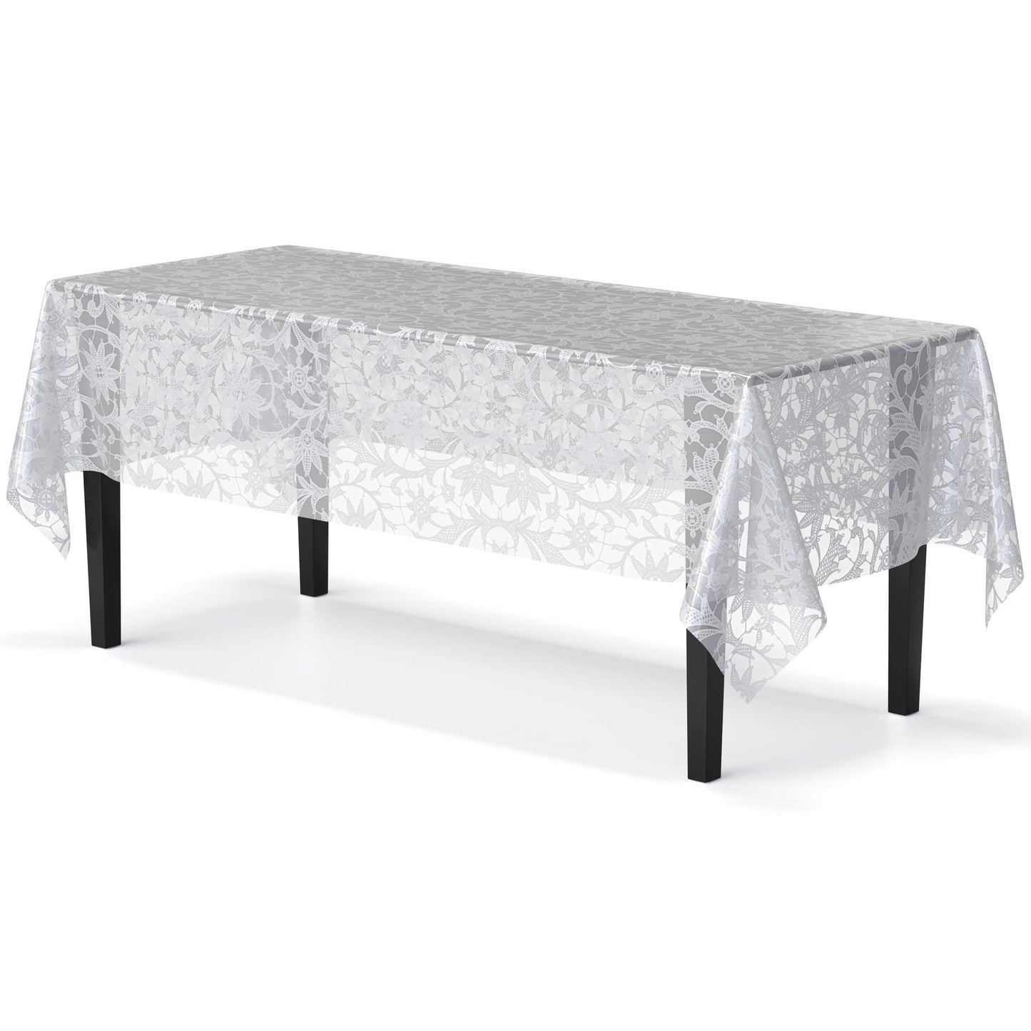 White Lace Table Cover | Case of 48