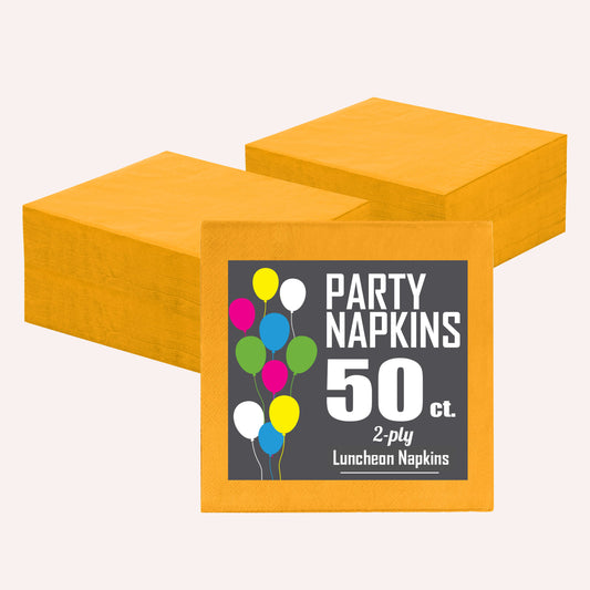 Yellow Luncheon Napkins | Case of 3600