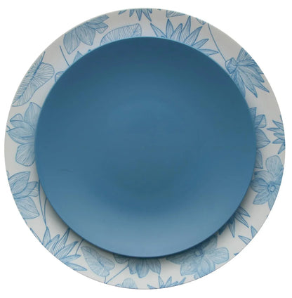 10 In. Bella Design Plastic Plates - 10 Ct.