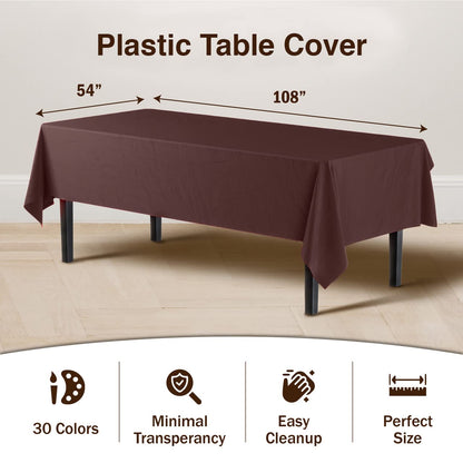 Premium Brown Table Cover | Case of 96