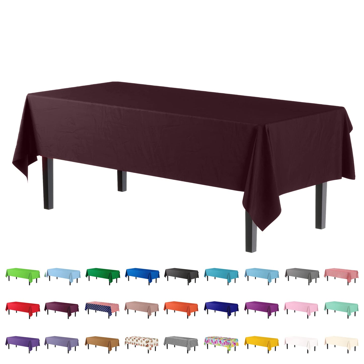 Premium Brown Table Cover | Case of 96