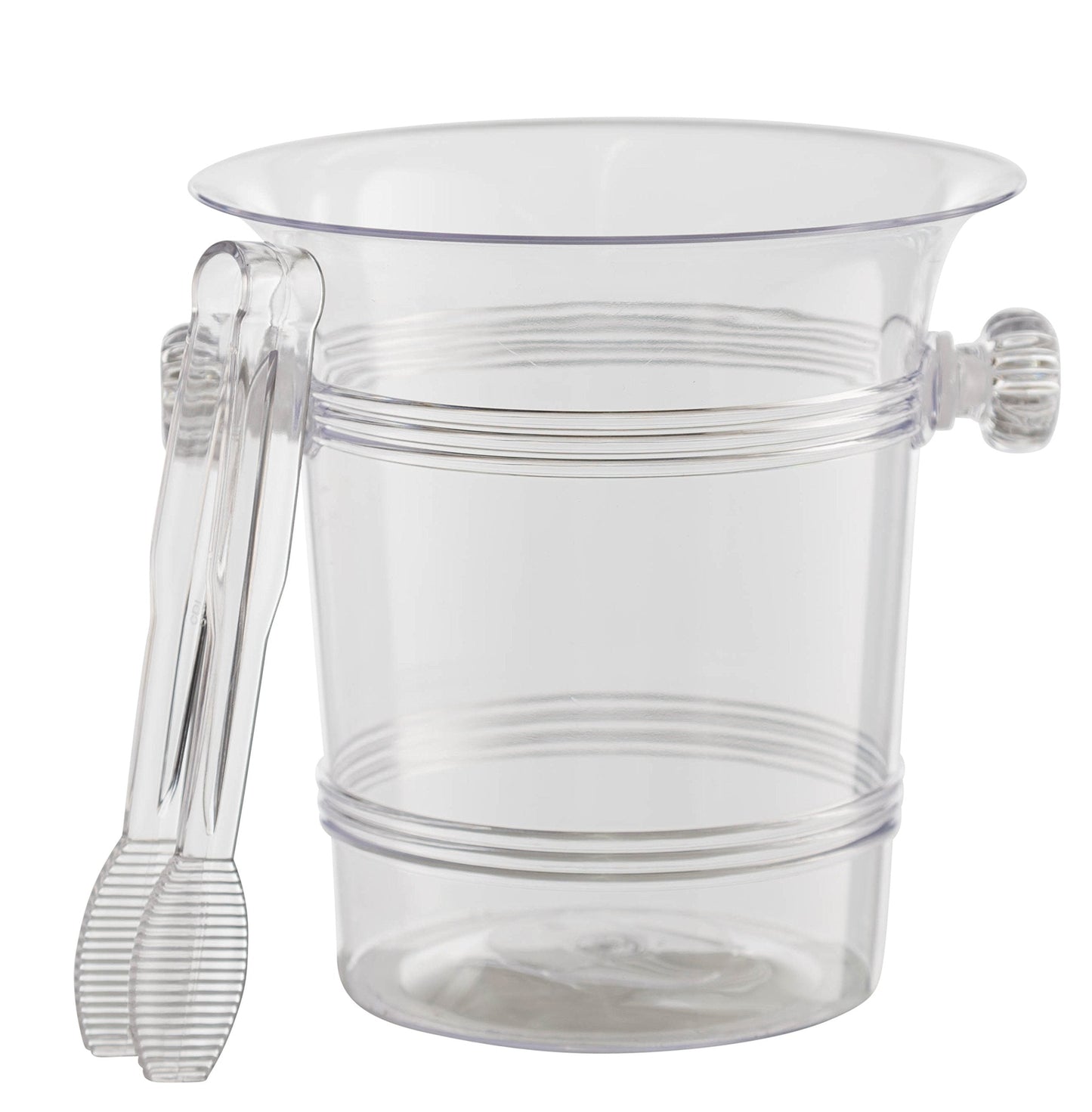 Clear Ice Bucket | 36 Count