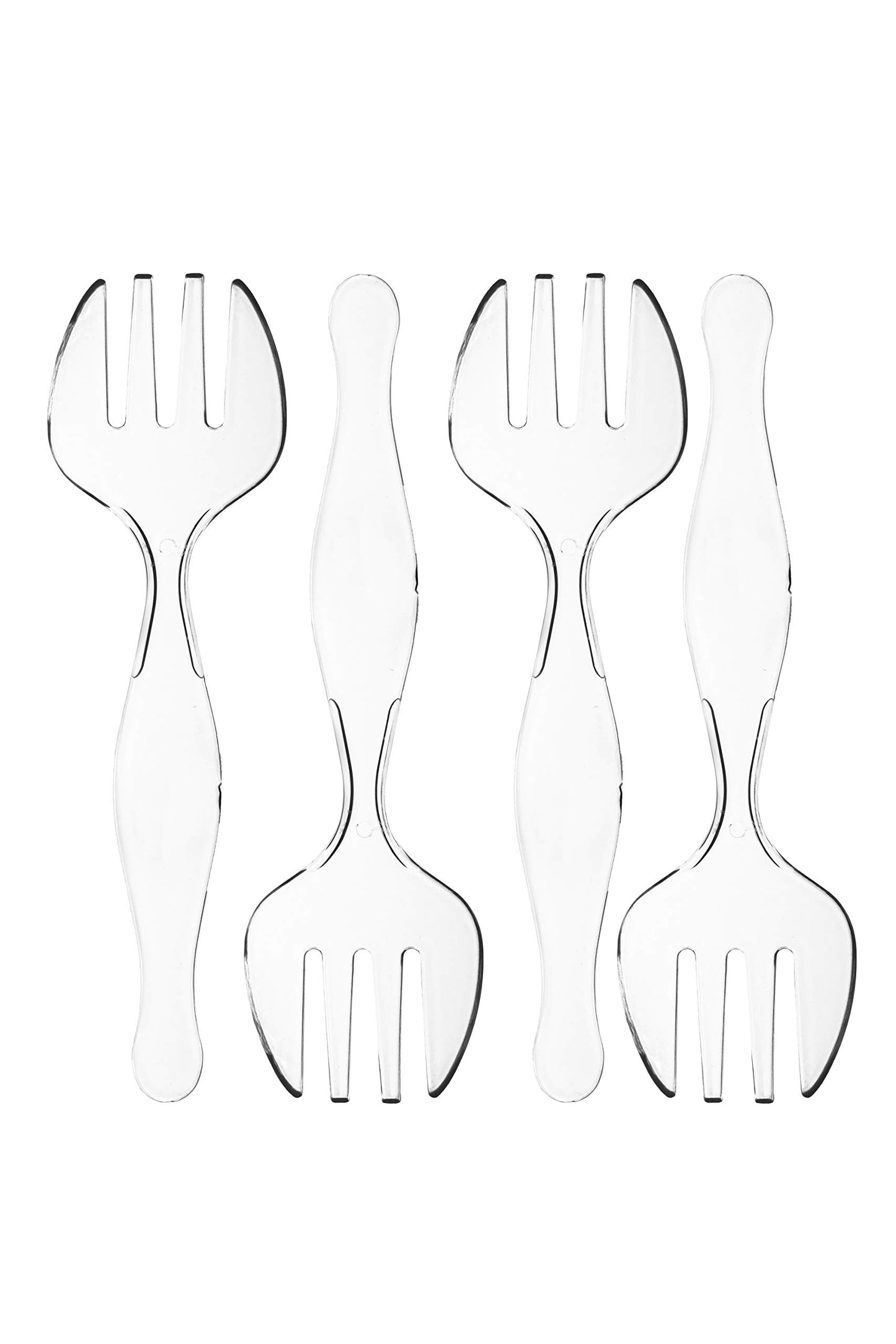 Clear Plastic Serving Forks | 192 Count