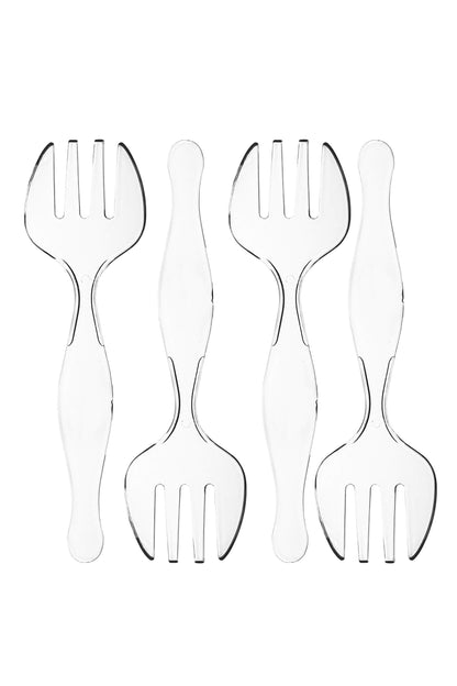 Clear Plastic Serving Forks | 192 Count