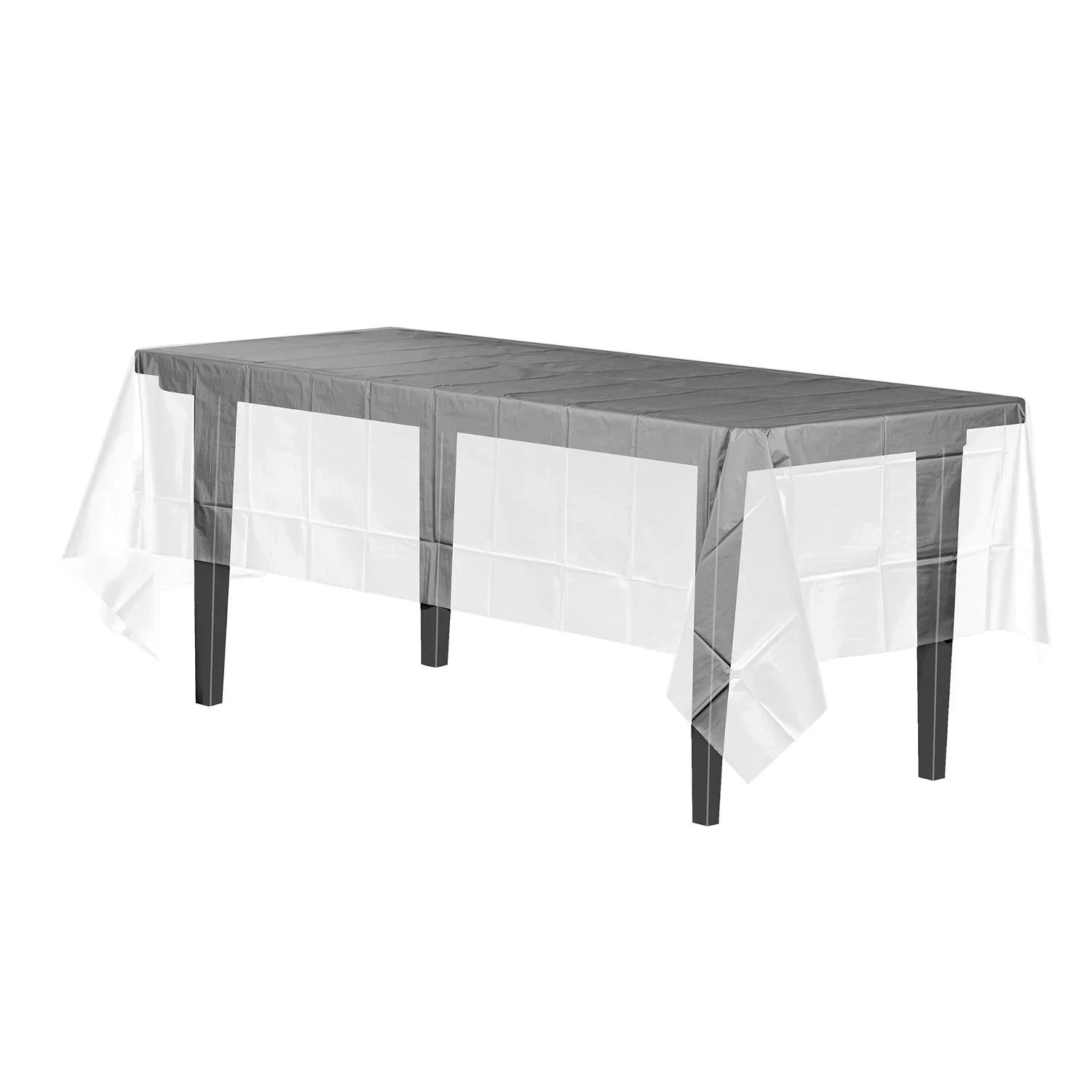 Clear Table Cover Crown Display Clear table cover crown display
