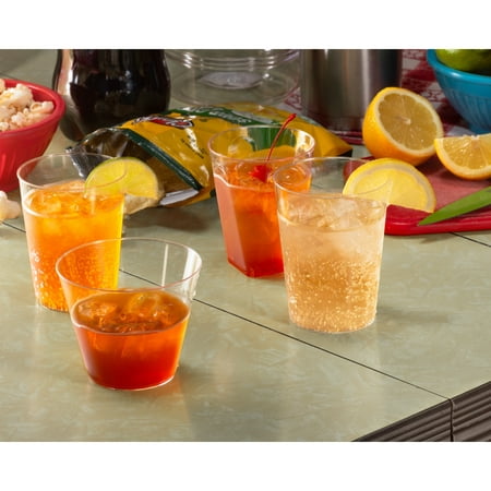 7 Oz. Clear Square Bottom Cups | 480 Count