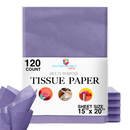 Purple Tissue Paper 15"" x 20"" | 120 Sheets