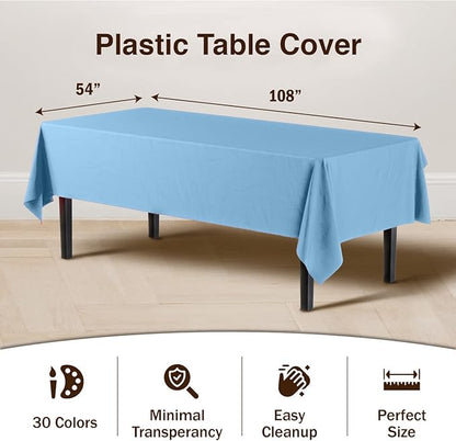 Light Blue Table Cover | Case of 48