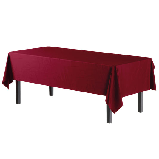 Premium Burgundy Table Cover | Case of 96