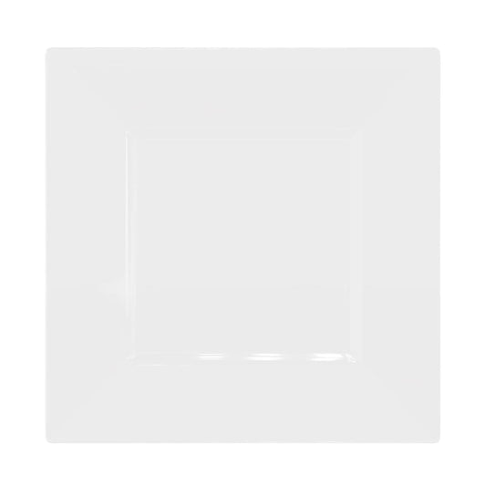 10.75 In. Clear Square Plates - 10 Ct.