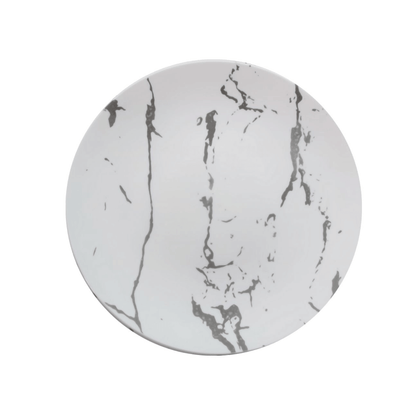 10" Stone Design Plastic Plates (10)