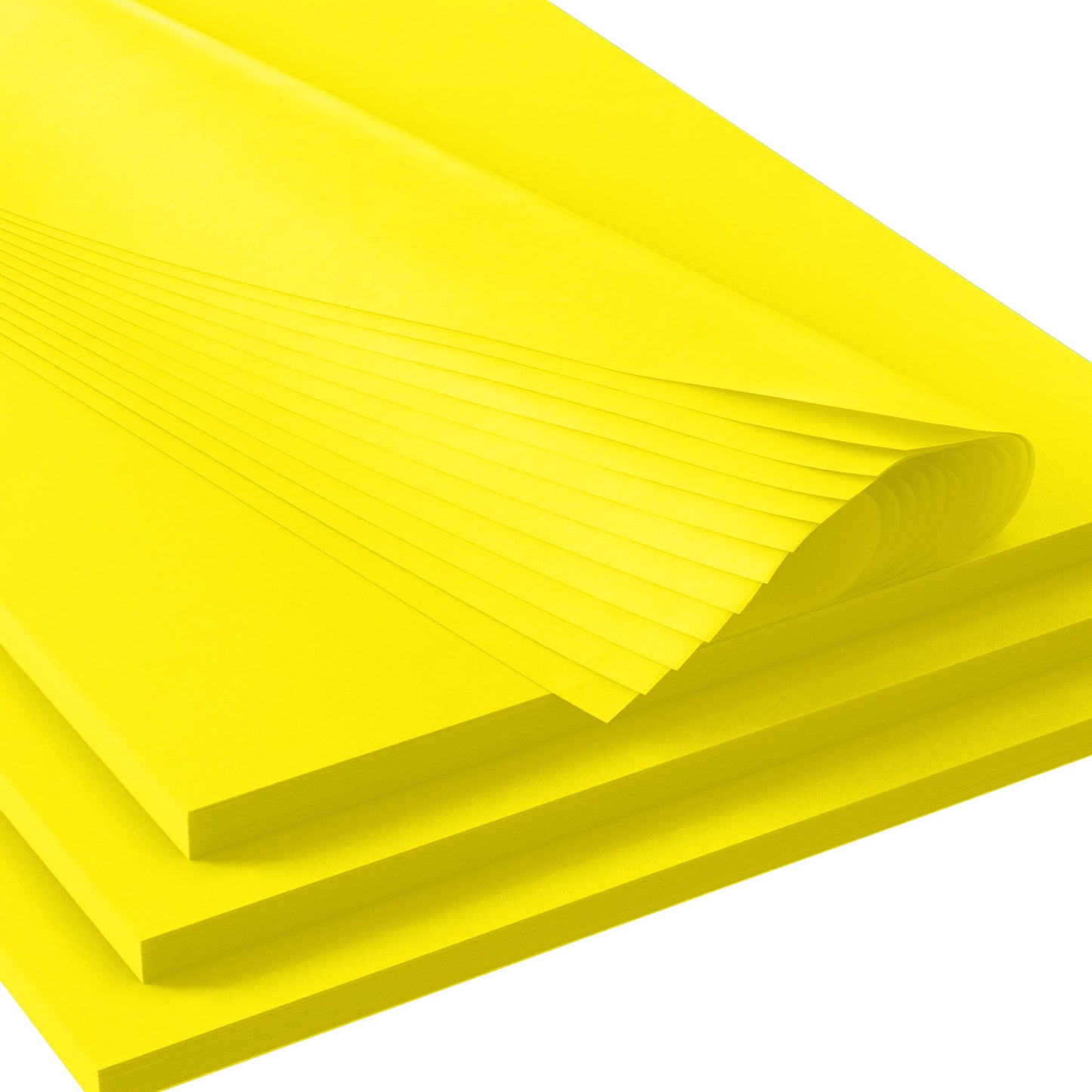 20 In. x 30 In. Yellow Tissue Paper | 480 Sheets